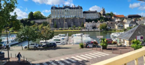 Au logis Cosy, vue sur le port et le château, plein centre, stationnement facile